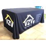 Custom Table Throw Cover - 3 Sides